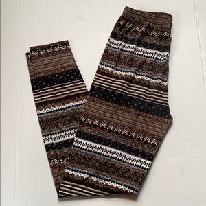 Women’s Patterned Leggings One Size